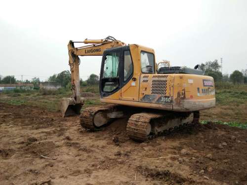 安徽出售转让二手13256小时2009年柳工CLG915C挖掘机