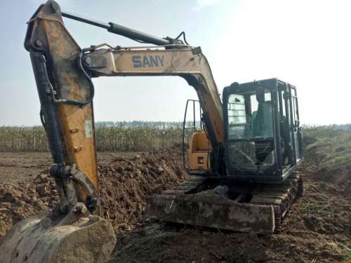 山东出售转让二手9000小时2012年三一重工SY75C挖掘机