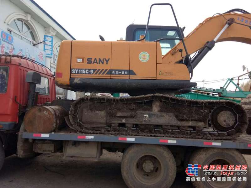 黑龙江出售转让二手2500小时2014年三一重工SY115C挖掘机