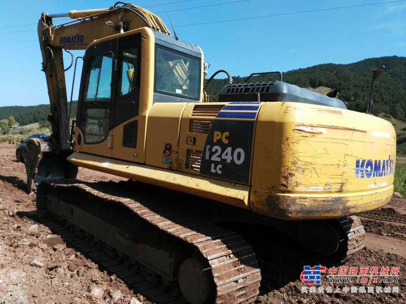 山西出售转让二手9980小时2011年小松PC240LC挖掘机