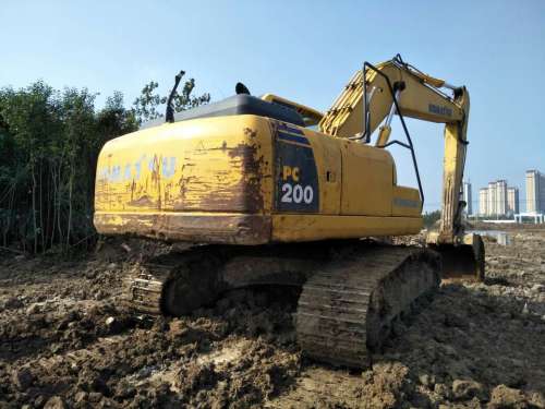 安徽出售转让二手1200小时2009年小松PC200挖掘机