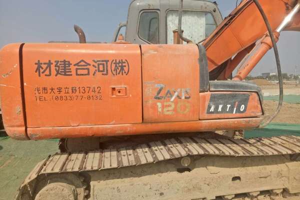 山东出售转让二手16970小时2003年日立ZX120挖掘机