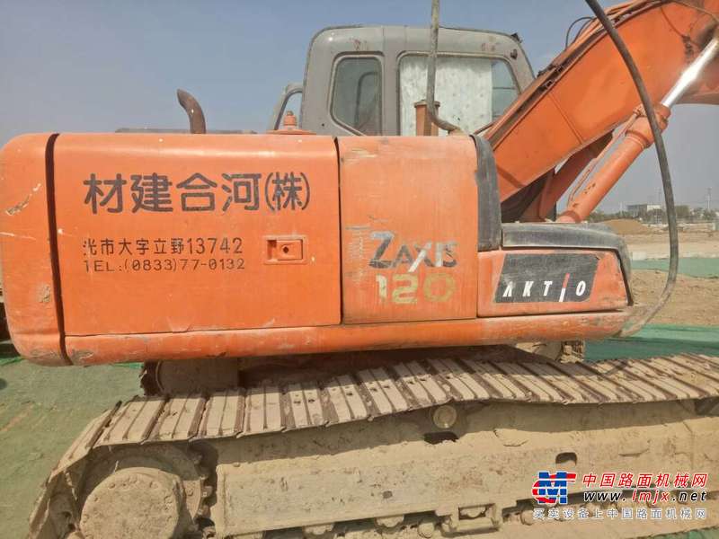 山东出售转让二手16970小时2003年日立ZX120挖掘机