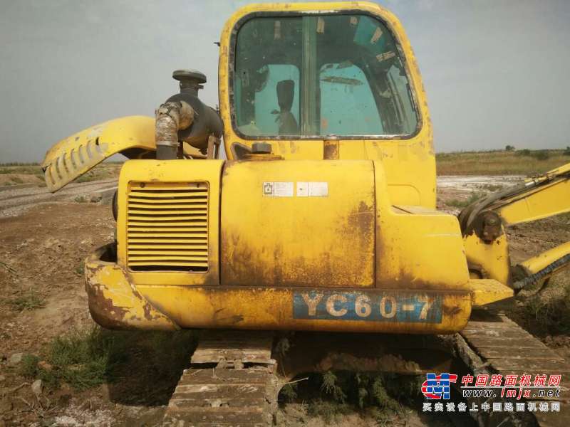 宁夏出售转让二手11000小时2007年玉柴YC60挖掘机