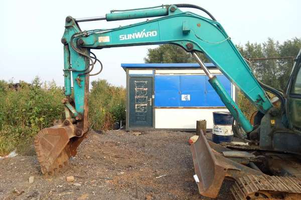 辽宁出售转让二手5000小时2011年山河智能SWE70N9挖掘机