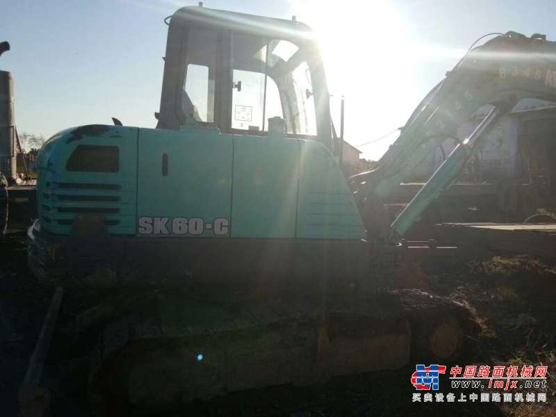 黑龙江出售转让二手3000小时2011年神钢SK60挖掘机