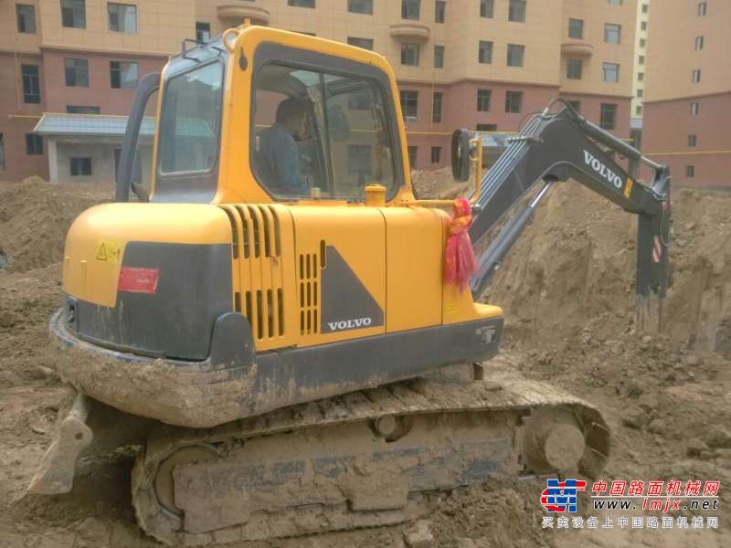 甘肃出售转让二手2000小时2013年沃尔沃EC55BPRO挖掘机