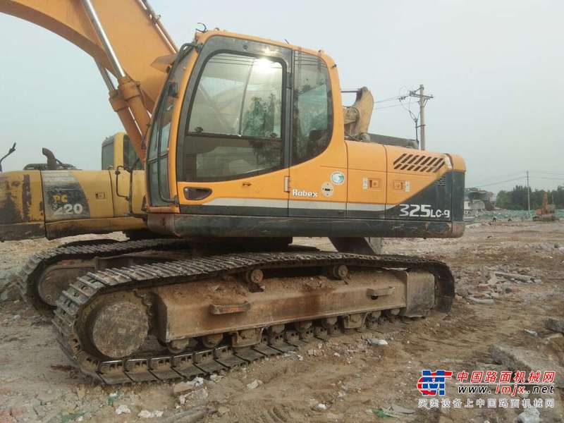 河北出售转让二手9000小时2010年现代R225LC挖掘机