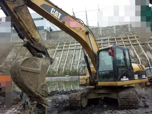 贵州出售转让二手4773小时2012年卡特彼勒320D挖掘机