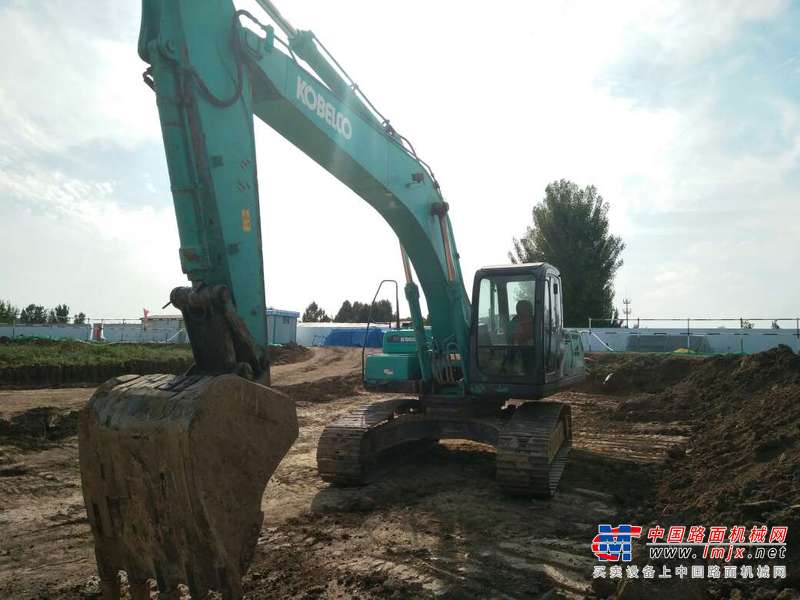 山东出售转让二手7600小时2011年神钢SK250挖掘机