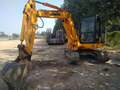 河北出售转让二手3000小时2013年龙工LG6065挖掘机