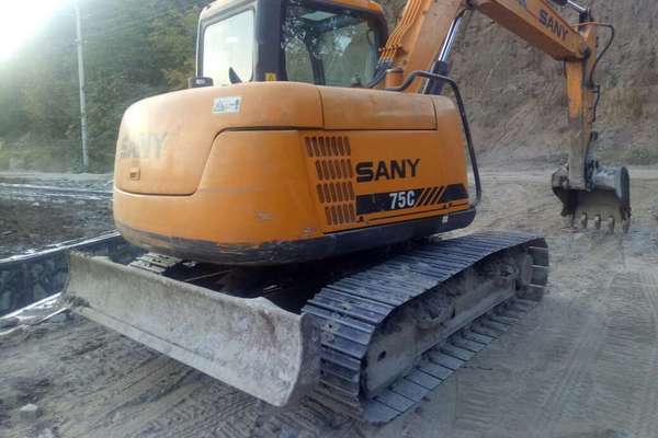 吉林出售转让二手3444小时2011年三一重工SY75C挖掘机
