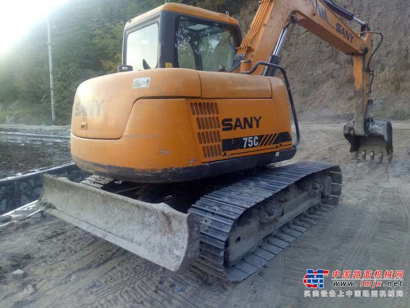 吉林出售转让二手3444小时2011年三一重工SY75C挖掘机