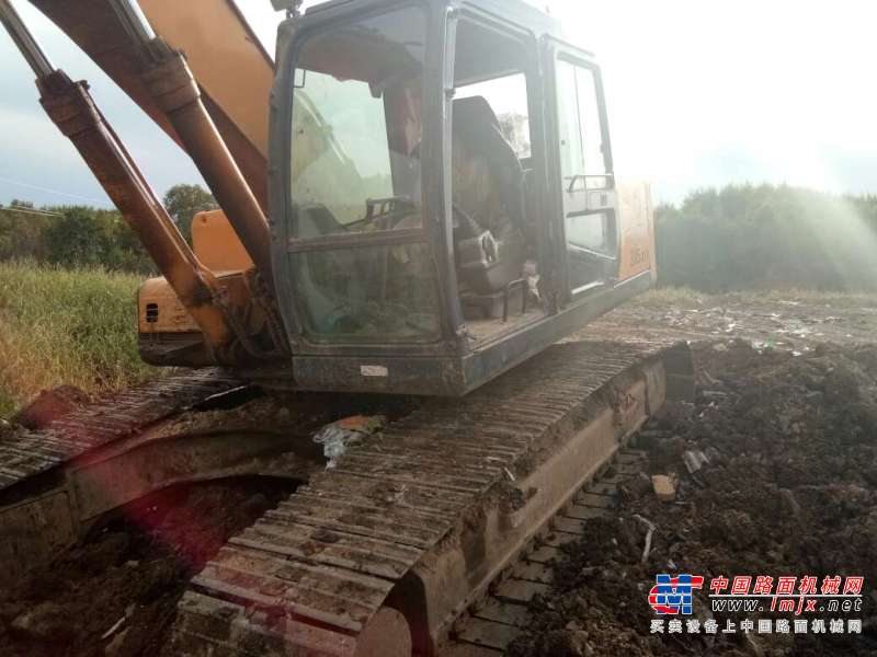 黑龙江出售转让二手5867小时2009年现代R265LC挖掘机