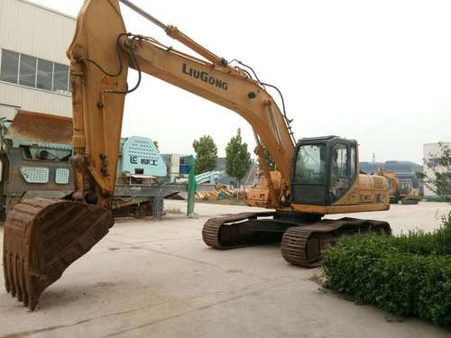 山东出售转让二手4500小时2012年柳工CLG927挖掘机