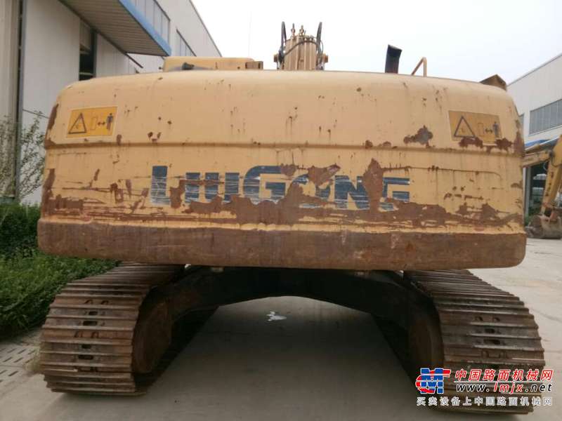 山东出售转让二手4500小时2012年柳工CLG927挖掘机