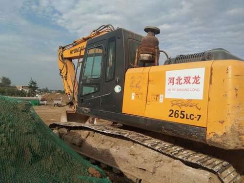河北出售转让二手9000小时2010年现代R225LC挖掘机