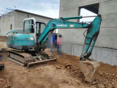 山西出售转让二手4600小时2011年山河智能SWE50N9挖掘机