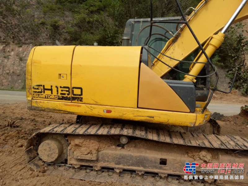 陕西出售转让二手5700小时2011年住友SH130挖掘机