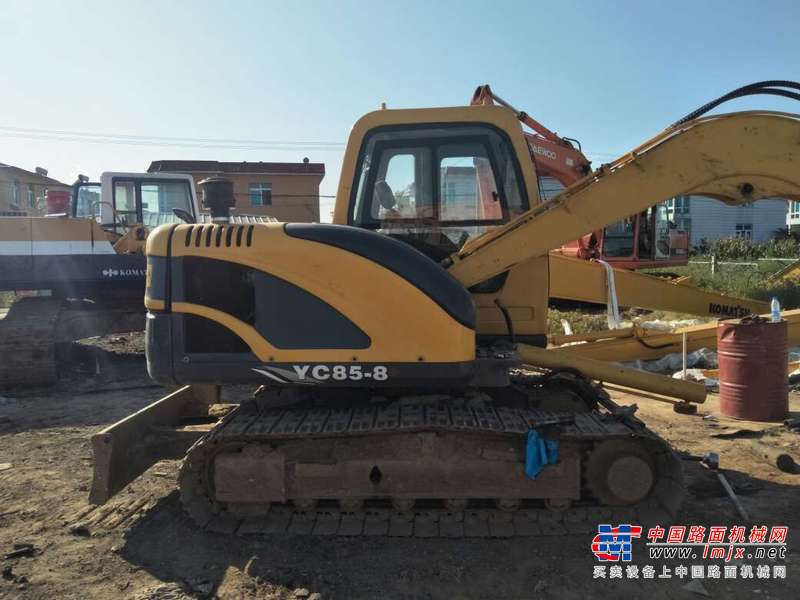 辽宁出售转让二手8500小时2009年玉柴YC85挖掘机
