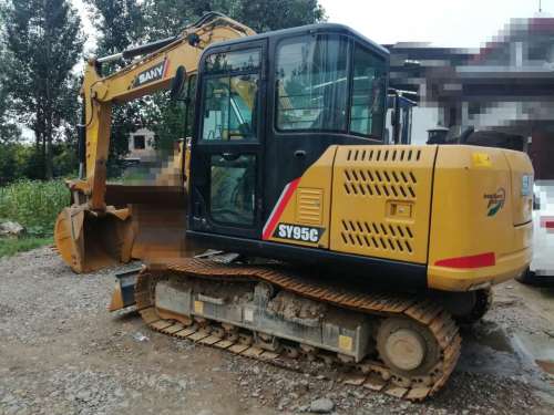 河南出售转让二手400小时2017年三一重工SY95C挖掘机