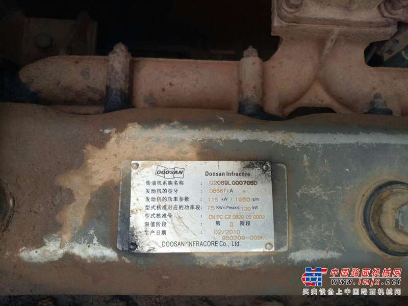 江西出售转让二手9600小时2010年斗山DH220LC挖掘机