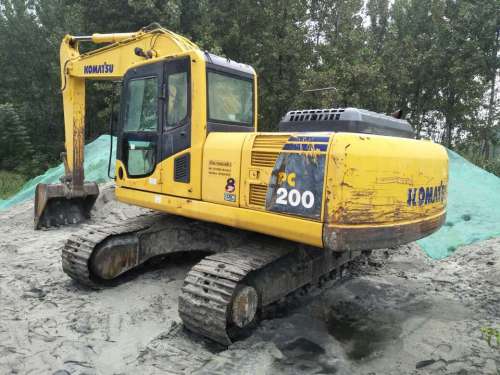 安徽出售转让二手7000小时2012年小松PC200挖掘机