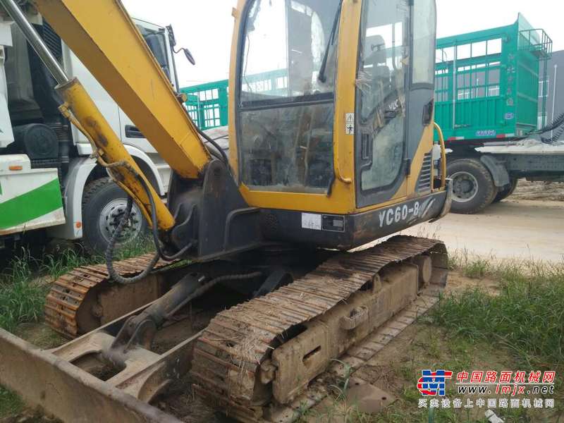 河北出售转让二手8000小时2010年玉柴YC60挖掘机