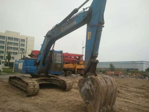 宁夏出售转让二手8000小时2013年山重建机GC258挖掘机