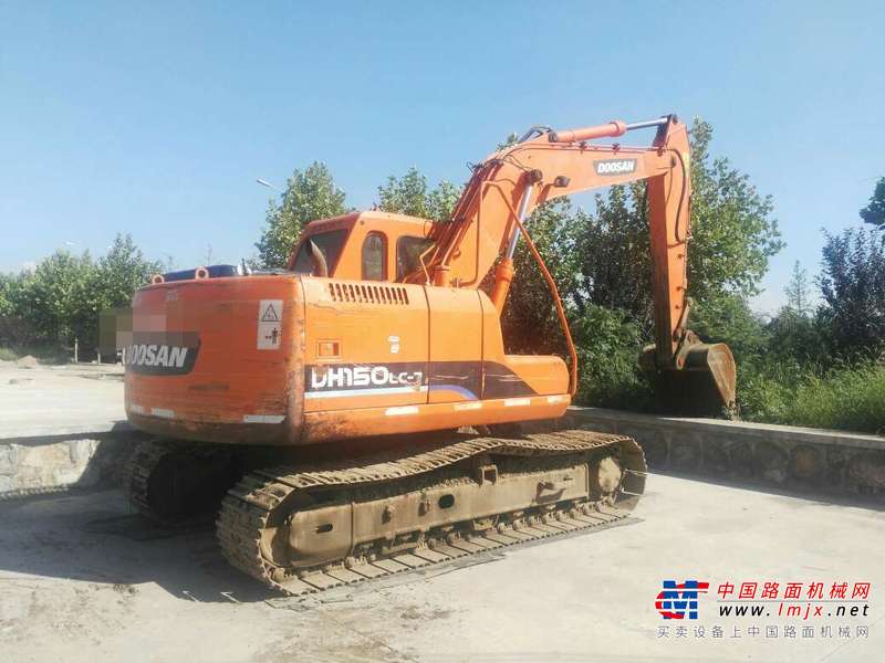 山西出售转让二手6800小时2010年斗山DH150LC挖掘机