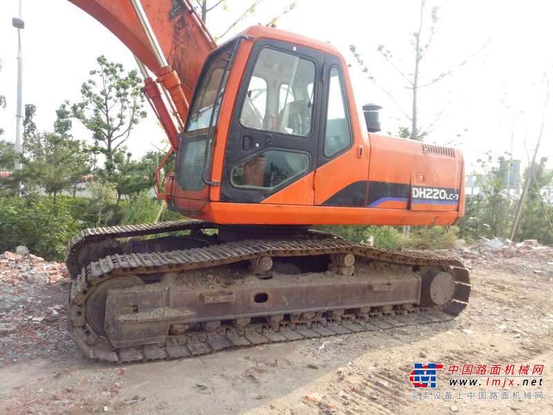 陕西出售转让二手9800小时2010年斗山DH225LC挖掘机