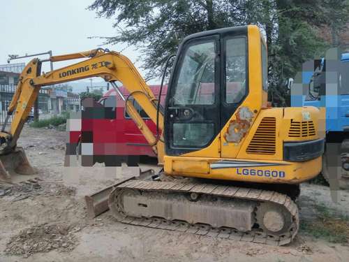 山西出售转让二手5000小时2010年龙工LG6060D挖掘机