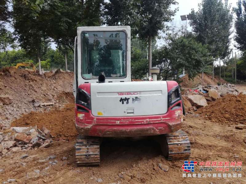 山东出售转让二手7600小时2013年竹内TB160C挖掘机