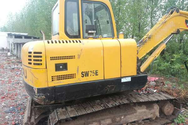 河南出售转让二手5000小时2012年彭浦SW60E挖掘机