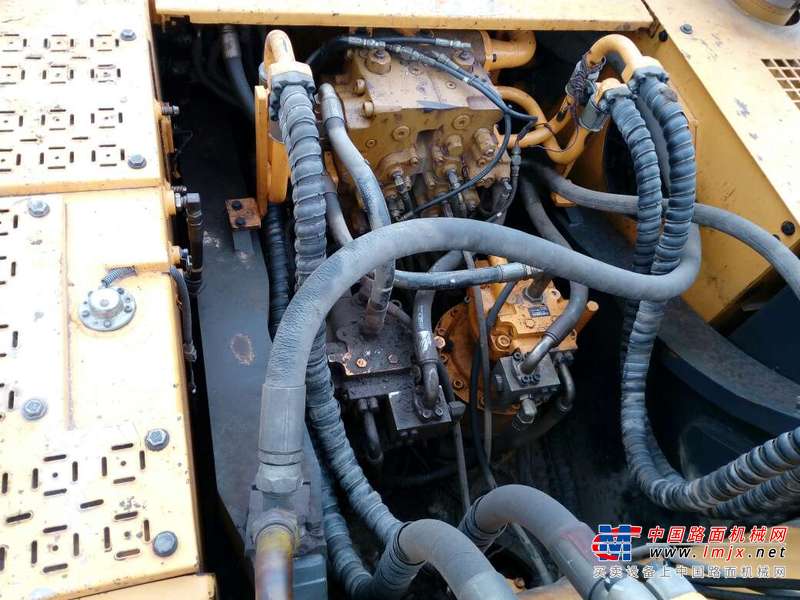 山西出售转让二手5000小时2007年现代R455LC挖掘机