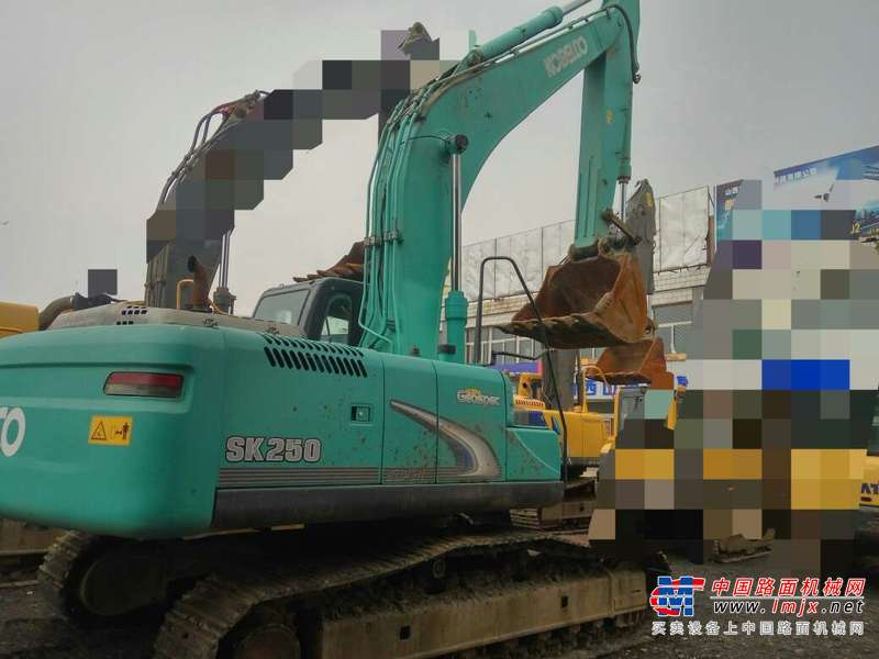 山西出售转让二手6800小时2012年神钢SK250挖掘机