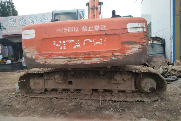 山东出售转让二手25000小时2003年日立ZX200挖掘机