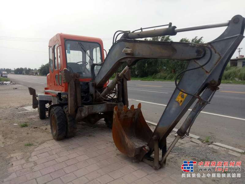 辽宁出售转让二手5600小时2006年愚公机械轮挖WYL5挖掘机