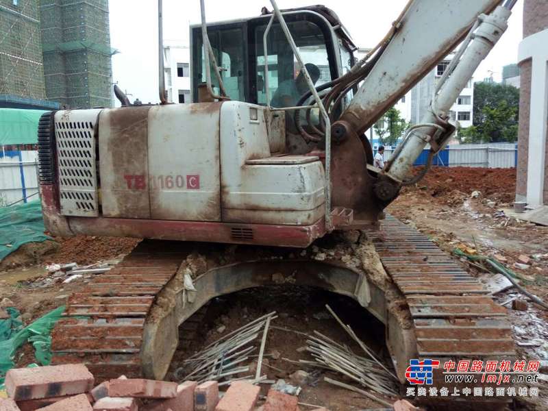 江西出售转让二手7000小时2013年竹内TB1135C挖掘机