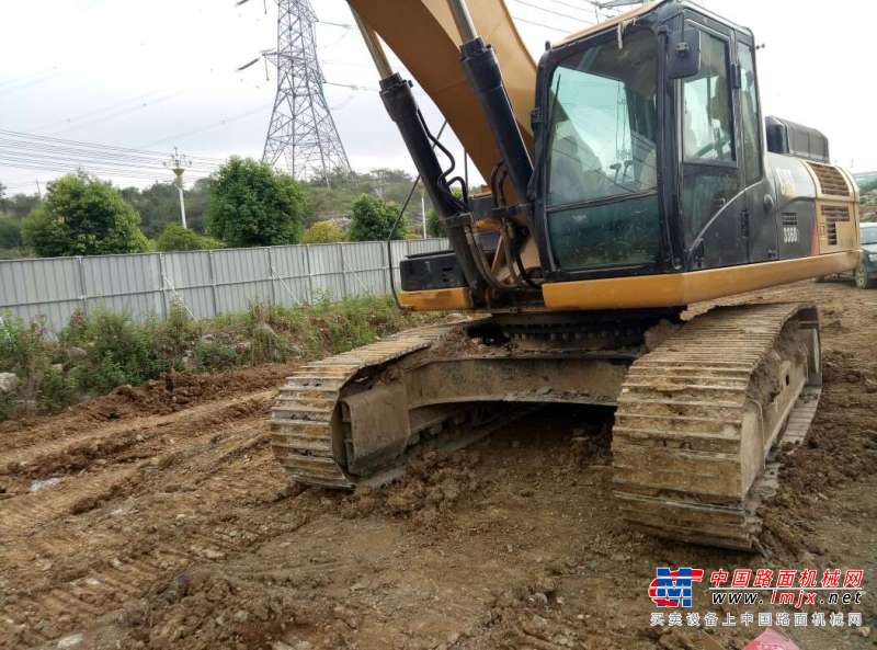 贵州出售转让二手4600小时2014年卡特彼勒336D2挖掘机