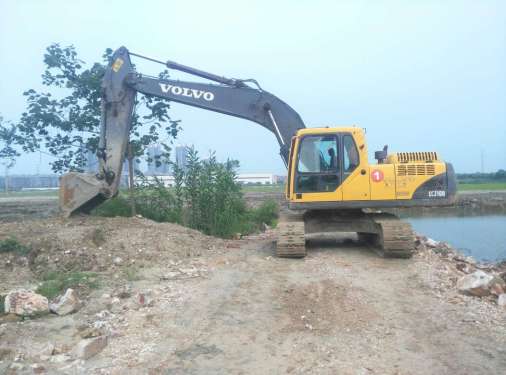 安徽出售转让二手10000小时2009年沃尔沃EC210B挖掘机