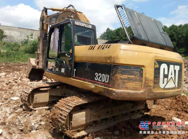 贵州出售转让二手12000小时2007年卡特彼勒320D挖掘机