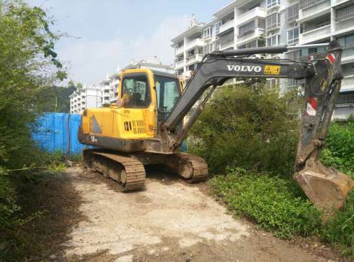 安徽出售转让二手7800小时2010年沃尔沃EC55BPRO挖掘机