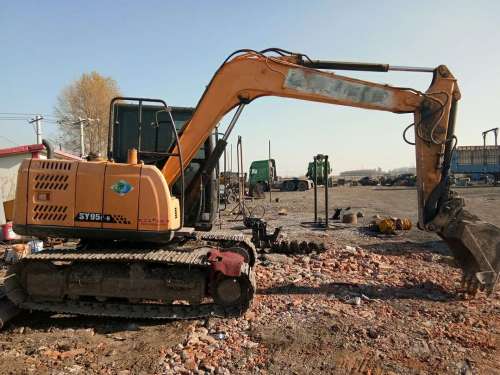 黑龙江出售转让二手6000小时2013年三一重工SY75挖掘机