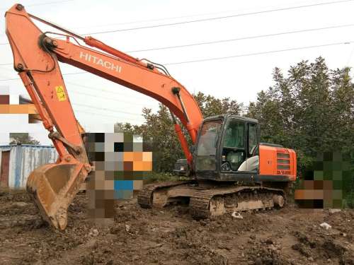 山东出售转让二手2800小时2014年日立ZX200挖掘机