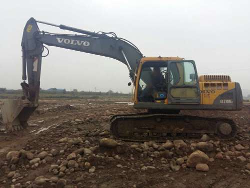 河北出售转让二手10000小时2007年沃尔沃EC210BLC挖掘机
