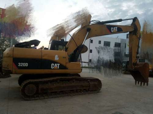 贵州出售转让二手8000小时2012年卡特彼勒320D挖掘机