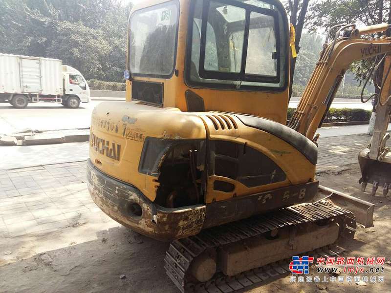 河北出售转让二手4000小时2011年玉柴YC35挖掘机