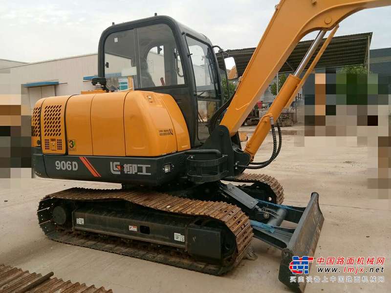 山东出售转让二手200小时2017年柳工CLG906D挖掘机