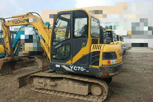 山东出售转让二手5000小时2011年玉柴YC60挖掘机